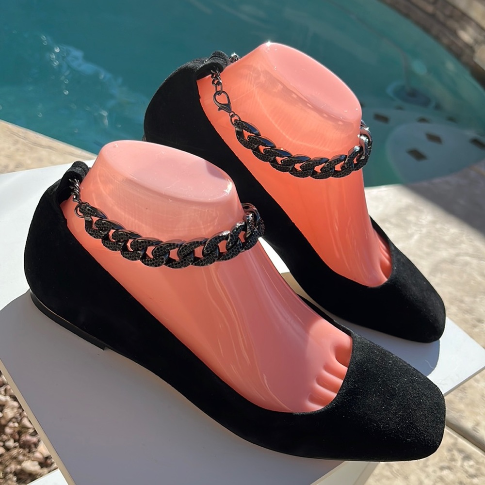 NEW KARL LAGERFELD BALLERINA FLATS